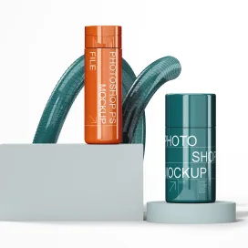 Cosmetic Bottle Scene